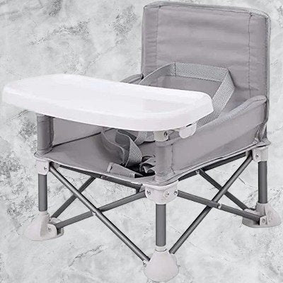 Chaise Bebe - BabyBoosterSeat™ - Gris - Plaisir de Bébé